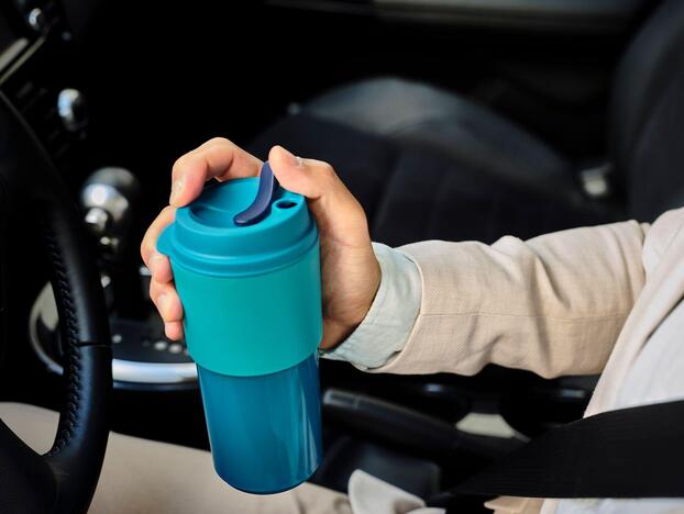 Tupperware Eco+ Coffee On-The-Go Krus (blå) 