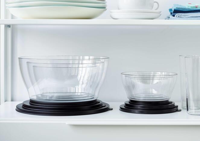 Tupperware Eco+ Clear Skål 1,3 l 