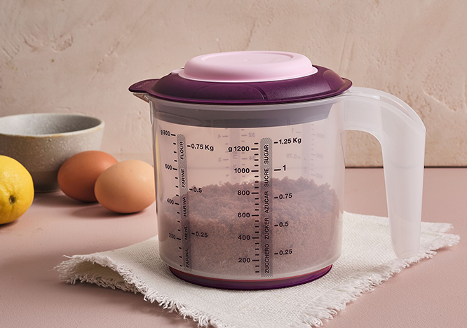 Tupperware Eazy Mål & Mix 1,25 l 
