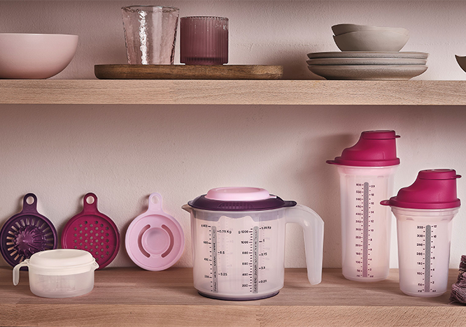 Tupperware Eazy Mål & Mix 1,25 l 