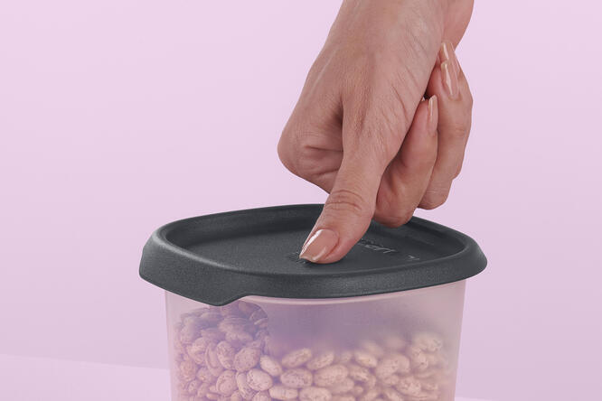 Tupperware One Touch Fresh® Kvadratisk 3,7 dl 