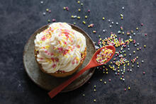 Gulrot cupcakes