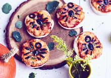 Edderkopp-minipizzaer