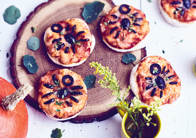 Tupperware Edderkopp-minipizzaer 
