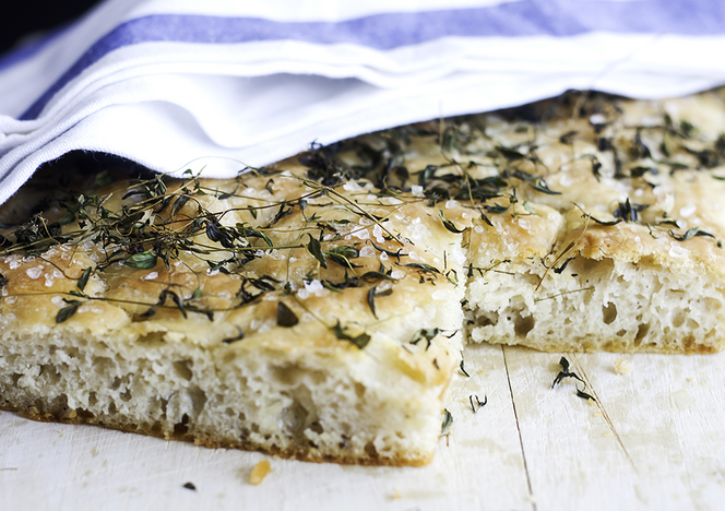 Tupperware Focaccia 