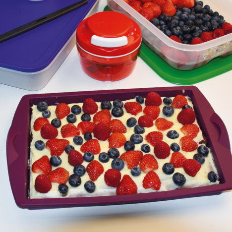 Tupperware KISS kake 