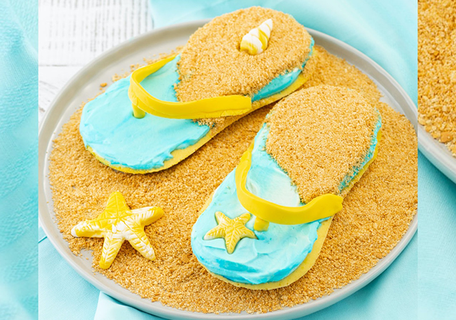 Tupperware Flippflopp-kake 