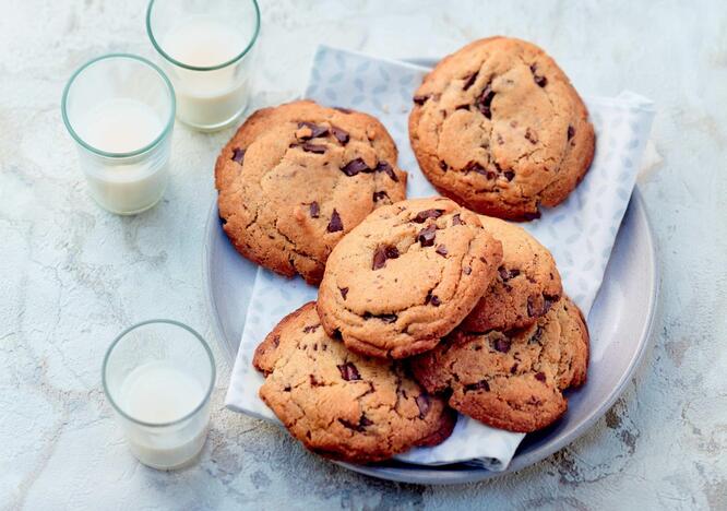 Tupperware Cookies med sjokoladebiter 