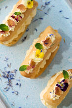 Éclair (fylt vannbakkels)