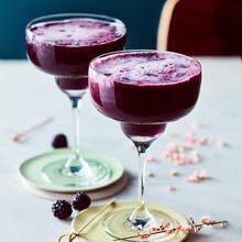 Mocktail med Blåbær og Solbær