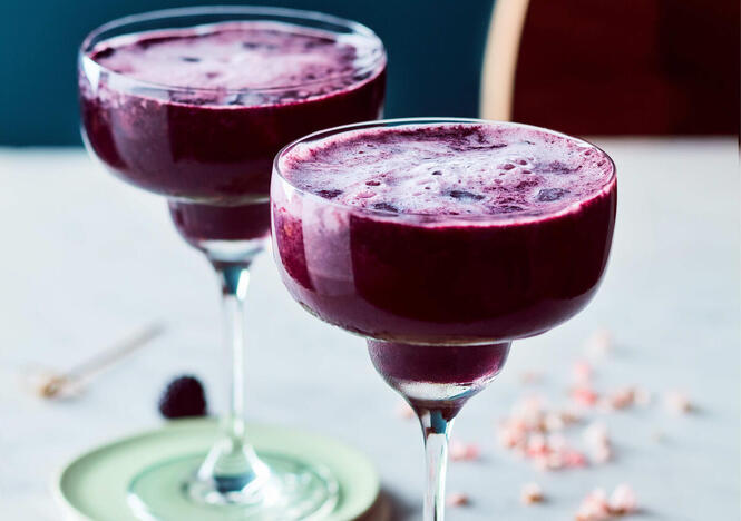 Tupperware Mocktail med Blåbær og Solbær 